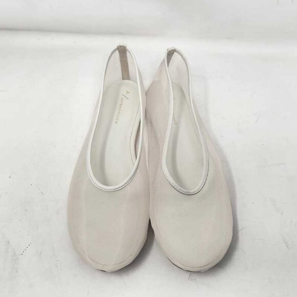 New women's 10 By Anthropologie mesh ballet flats in Cream - Picture 5 of 11